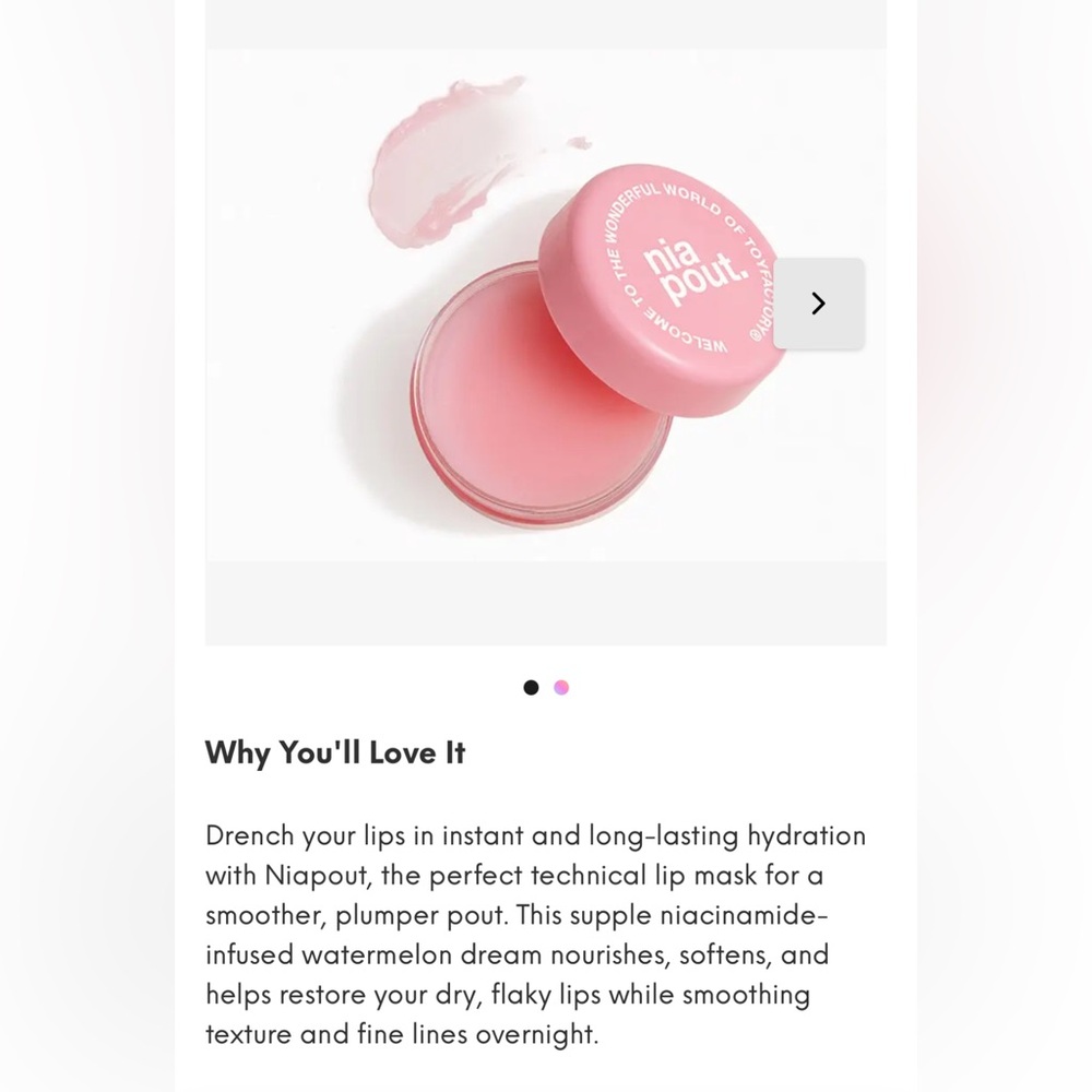 Toy Factory Pink Lip Mask